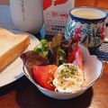 ひっこ's cooksnap of when they made ゆで卵に干しあみえびマヨ.