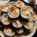 saetam's cooksnap of when they made 韓国風の巻き寿司キンパ☆恵方巻きにも簡単.