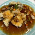 mahotere's cooksnap of when they made 優しい味♪白身魚の野菜あんかけ.