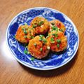もふもふクロさん's cooksnap of when they made れんこんたっぷり甘辛つくね.