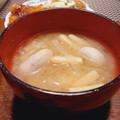 ひっこ's cooksnap of when they made 簡単 大根 里芋 油揚げの味噌汁.