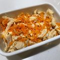 よによ's cooksnap of when they made 人参とささみのチーズ風味作り置きサラダ。.
