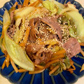 ⭐️'s cooksnap of when they made キャベツと牛肉と筍のオイスターソース炒め.
