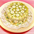 ＊イーヲン＊'s cooksnap of when they made マシュマロフォンダントの花飾り＊.