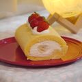 yu__ririri's cooksnap of when they made しっと～りふわふわロールケーキ.
