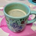 卯月のうさぎ２０１４'s cooksnap of when they made ホット牛乳きな粉ドリンク.