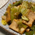 QPはにー's cooksnap of when they made キャベツと厚揚げのオイスター炒め.