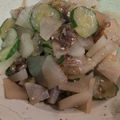 birdie's cooksnap of when they made 給食で大人気☆キュウリと大根のひたひた.