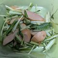 じゅんともた's cooksnap of when they made 【お弁当】水菜とベーコンのコンソメ炒め.