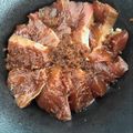 L.R's cooksnap of when they made 簡単♪　おいし~ぃハマチ漬け丼・東丼.