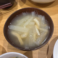 ママメイン！時々子供's cooksnap of when they made 味噌汁　大根と油揚げ.