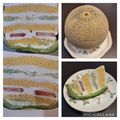 ほか弁ママ's cooksnap of when they made 丸ごとメロンケーキ♡作っちゃいました.