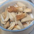 え～み～'s cooksnap of when they made 蓮根とちくわのバター醤油焼き.