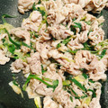 みよまる。's cooksnap of when they made ☆豚こまのねぎ塩炒め☆.