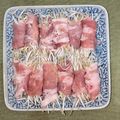 yama_miu's cooksnap of when they made 豚もやしロール.