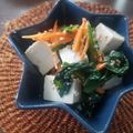 ふか谷's cooksnap of when they made ほうれん草と豆腐のナムル風サラダ.
