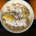☆yopipi's cooksnap of when they made シンプルがおいしい✿さつまいもごはん.