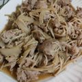 ＊ぱーる＊'s cooksnap of when they made 簡単☆しゃぶしゃぶ肉で豚肉の生姜焼き.