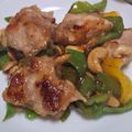 ヨシヨッシー's cooksnap of when they made 鶏肉とカシューナッツの炒め.