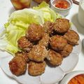 みぃぃちゃま's cooksnap of when they made 豚ひき肉×豆腐のふわふわつくね♪.