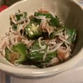 りらずきん's cooksnap of when they made しらすと梅オクラのおつまみ.