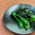 島子☆'s cooksnap of when they made 火も油も使わず2分で！ピーマンだけで副菜.