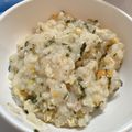 ボッチッチ's cooksnap of when they made 離乳食☆栄養たっぷりしらすと卵のお粥.