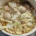 ☆まめたん☆'s cooksnap of when they made 白菜＆プリッツル鶏ひき肉団子の春雨スープ.