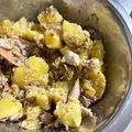 Sac’HiNa's cooksnap of when they made サバ缶で大人の【スマッシュポテトサラダ】.