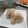 イベ長's cooksnap of when they made ☆やみつきおにぎり！のりたまバター♪.