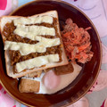 ☆yopipi's cooksnap of when they made ミートソースdeトースト.
