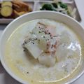 ちょちょこ✫'s cooksnap of when they made コロコロ！カブとサーモンのミルクスープ★.