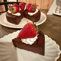 mihosweet's cooksnap of when they made ベイクドチョコチーズケーキ.