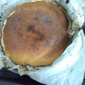あちゃぷ～'s cooksnap of when they made 手動で作る甘さ控えめ♡バスクチーズケーキ.