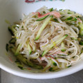 クックJ1OIVT☆'s cooksnap of when they made もやしときゅうりの中華サラダ.