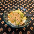 龍青空ママ's cooksnap of when they made アボカドきなこヨーグルト.