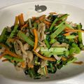 くみちょう's cooksnap of when they made 大根菜とレンコンの炒め物♪.