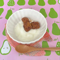 まこさんど's cooksnap of when they made ヨーグルトに､かりんとう♪.