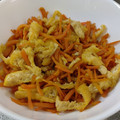 ♡ルヴァ♡'s cooksnap of when they made お弁当にも♪ 人参と油揚げのきんぴら.