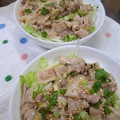 とりけらとっぷす's cooksnap of when they made お弁当に簡単☆ネギ塩豚バラ丼＊特製タレ.
