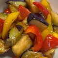 ☆maripei☆'s cooksnap of when they made とろけるナスとパプリカの甘酢炒め.