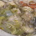 ﾌﾞﾚﾝﾀﾞ's cooksnap of when they made 子供が絶賛特製ちゃんこ鍋スープととり団子.