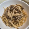 ゆるмαмα's cooksnap of when they made しめじとマヨネーズの美味しいパスタ！.