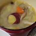 choco＊７'s cooksnap of when they made シーチキンとさつまいもの具沢山おみそ汁.