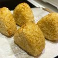 ぴーなつ's cooksnap of when they made トースターde染み染み♡焼きおにぎり.