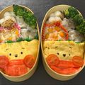 yukiはぴ's cooksnap of when they made ＊キャラ弁＊簡単可愛いプーさん♪.