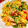 S＊mama♡'s cooksnap of when they made 豆苗とカニカマのふんわりたまご炒め.