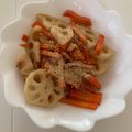 キムアグネス's cooksnap of when they made きんぴられんこん.
