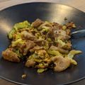 MaySoKW's cooksnap of when they made チーズ入り！豚バラのキャベ玉炒め.