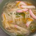 りくとつな's cooksnap of when they made 保育園で人気、野菜入り、そうめんスープ.